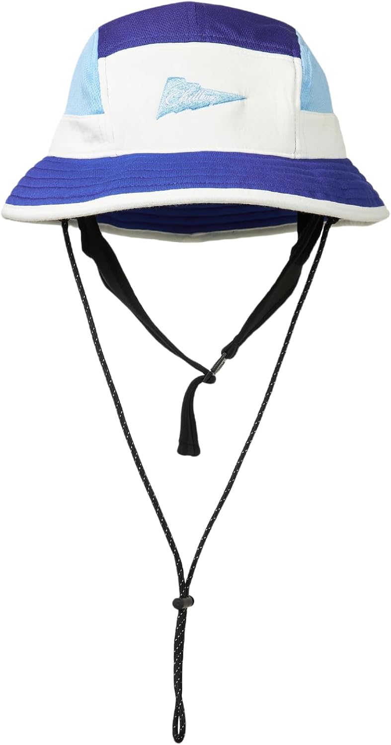 YWYLL Color-Blocked Fisherman Style Sun Hat for Outdoor Camping, Surfing & Vacations - Wide Brim, UV Protective, Anti-Slip - Image 1